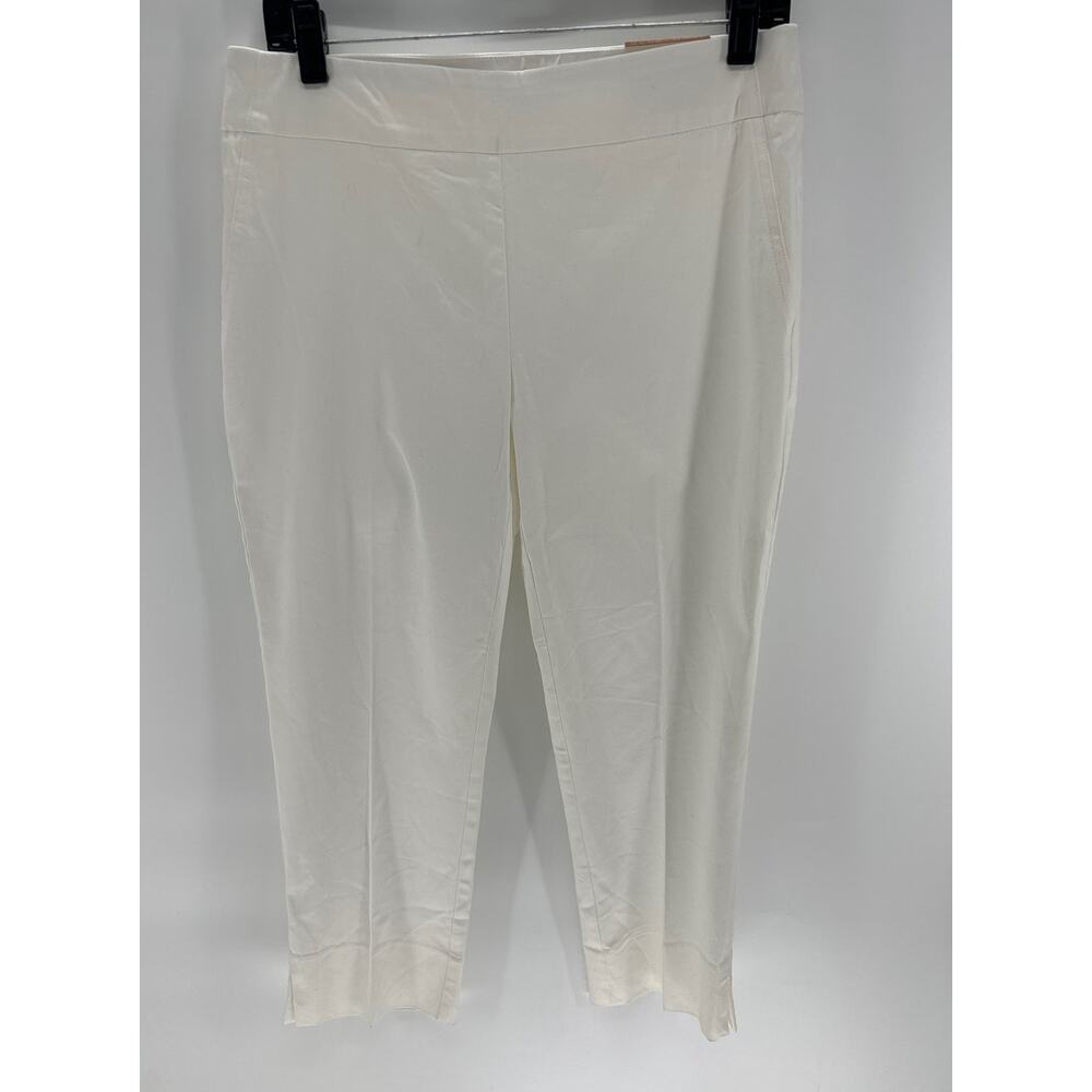 Eliane Rose Classic stretch Fit White Size 6 cropped pants
